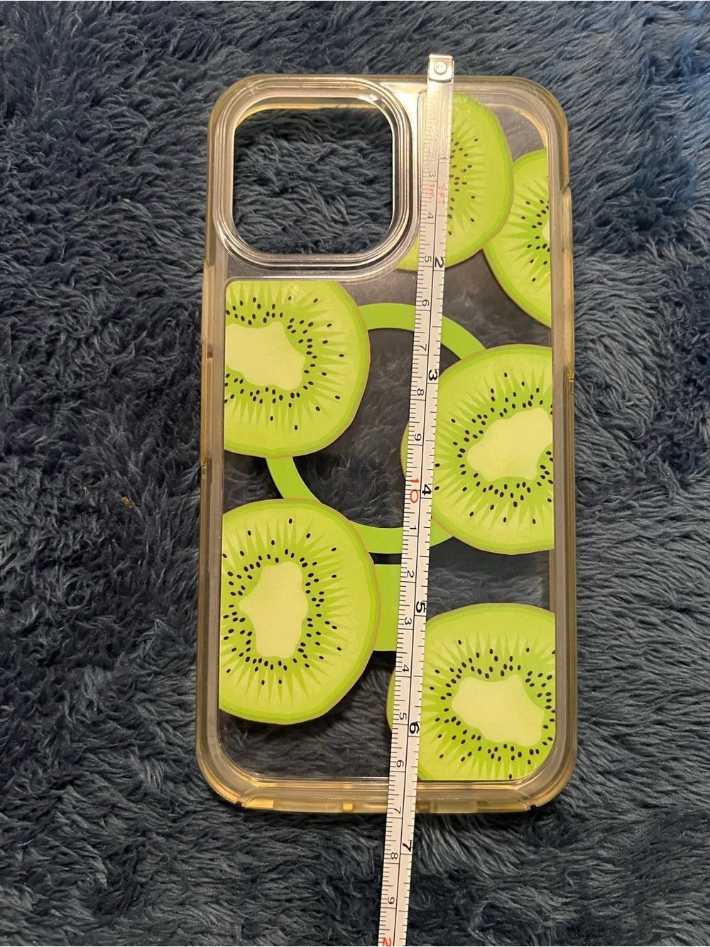 OtterBox Symmetry+  Clear Kiwi Print Phone Case Green Kiwi Pattern iPhone 13 Pro